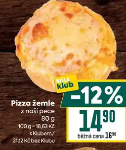 Billa Pizza žemle nabídka