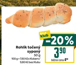 Billa Rohlík točený sypaný nabídka