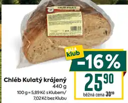 Billa Chléb Kulatý krájený nabídka