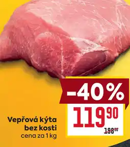 Billa Vepřová kýta bez kosti nabídka
