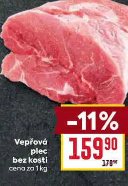 Billa Vepřová plec bez kosti nabídka