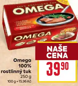 Billa Omega 100% rostlinný tuk nabídka