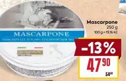 Billa Mascarpone nabídka