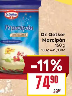 Billa Dr. Oetker Marcipán nabídka