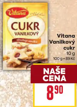 Billa Vitana Vanilkový cukr nabídka