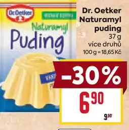 Billa Dr. Oetker Naturamyl puding nabídka