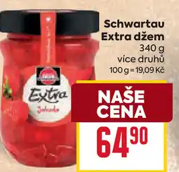 Billa Schwartau Extra džem nabídka