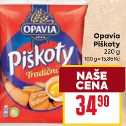 Billa Opavia Piškoty nabídka