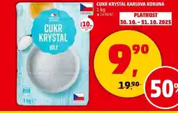 Penny Market CUKR KRYSTAL KARLOVA KORUNA, 1 kg nabídka