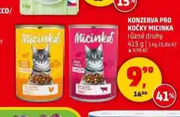 Penny Market KONZERVA PRO KOČKY MICINKA, 415 g nabídka