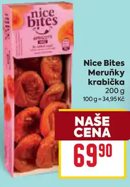 Billa Nice Bites Meruňky krabička nabídka