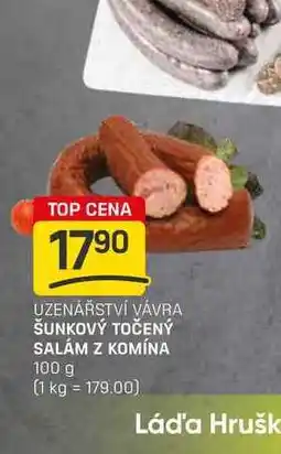 Flop ŠUNKOVÝ TOČENÝ SALÁM Z KOMÍNA 100 g nabídka