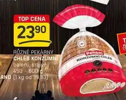 Flop CHLÉB KONZUMNÍ balený, krájený 450-600 g nabídka