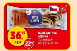 Penny Market ZÁVIN KARLOVA KORUNA, 400 g nabídka