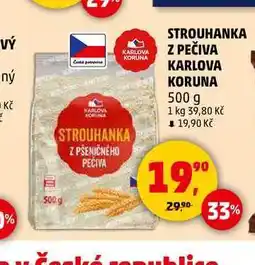 Penny Market STROUHANKA Z PEČIVA KARLOVA KORUNA, 500 g nabídka