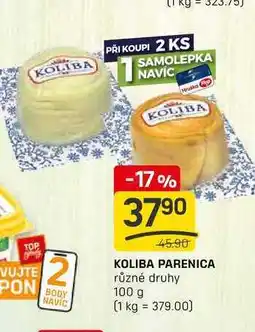 Flop KOLIBA PARENICA různé druhy 100 g nabídka