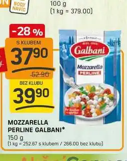 Flop MOZZARELLA PERLINE GALBANI 150 g nabídka