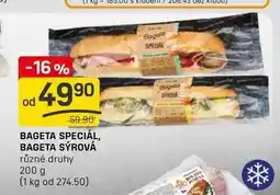 Flop BAGETA SPECIÁL, BAGETA SÝROVÁ různé druhy 200 g nabídka