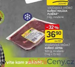 Flop KUŘECÍ JÁTRA 500 g, mražená nabídka