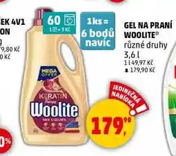 Penny Market GEL NA PRANÍ WOOLITE, 3,6 l nabídka