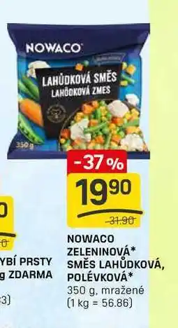 Flop NOWACO ZELENINOVÁ* SMĚS LAHŮDKOVÁ, POLÉVKOVÁ 350 g nabídka