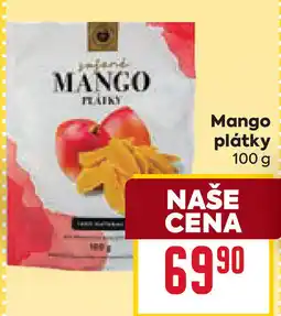 Billa Mango plátky nabídka