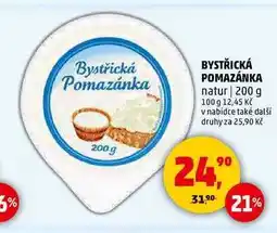 Penny Market BYSTŘICKÁ POMAZÁNKA natur, 200 g nabídka