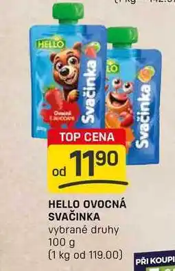 Flop HELLO OVOCNÁ SVAČINKA vybrané druhy 100 g nabídka