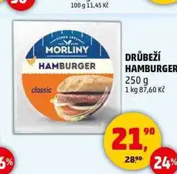 Penny Market DRŮBEŽÍ HAMBURGER, 250 g nabídka