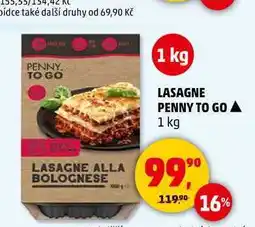 Penny Market LASAGNE PENNY TO GO, 1 kg nabídka