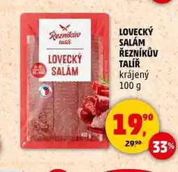 Penny Market LOVECKÝ SALÁM ŘEZNÍKŮV TALÍŘ, 100 g nabídka