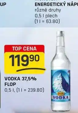 Flop VODKA 37,5% FLOP 0,5l nabídka