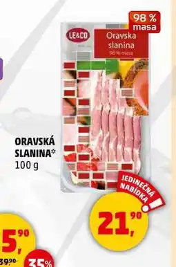 Penny Market LE&CO ORAVSKÁ SLANINA, 100 g nabídka