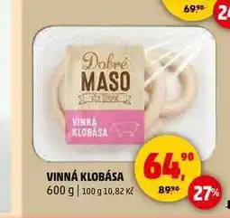 Penny Market VINNÁ KLOBÁSA, 600 g nabídka