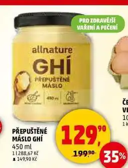 Penny Market PŘEPUŠTĚNÉ MÁSLO GHÍ, 450 ml nabídka