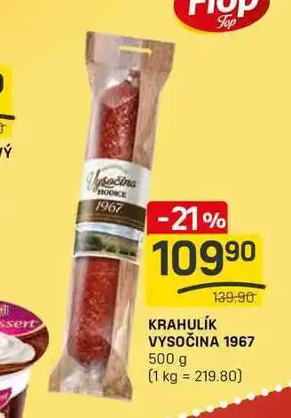 Flop VYSOČINA 1967 500 g nabídka