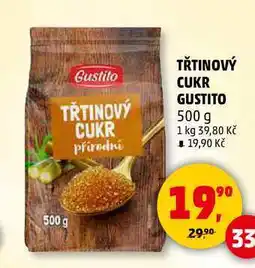 Penny Market TŘTINOVÝ CUKR GUSTITO, 500 g nabídka
