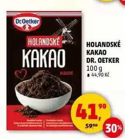 Penny Market HOLANDSKÉ KAKAO DR. OETKER, 100 g nabídka