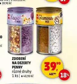 Penny Market ZDOBENÍ NA DEZERTY PENNY, 1 ks nabídka