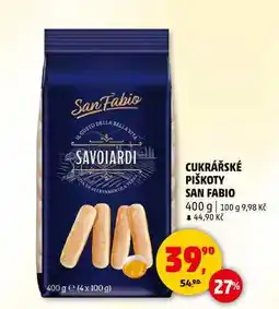 Penny Market CUKRÁŘSKÉ PIŠKOTY SAN FABIO, 400 g nabídka