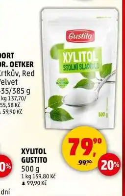 Penny Market XYLITOL GUSTITO, 500 g nabídka