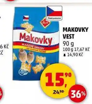 Penny Market MAKOVKY VEST, 90 g nabídka