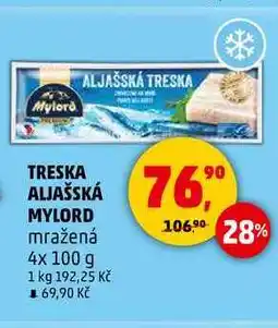 Penny Market TRESKA ALIAŠSKÁ MYLORD, 4x 100 g nabídka