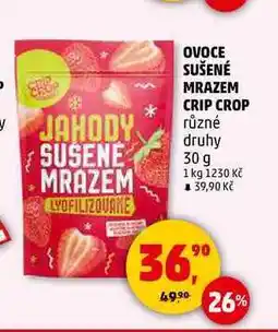 Penny Market OVOCE SUŠENÉ MRAZEM CRIP CROP, 30 g nabídka
