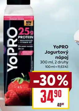 Billa YOPRO Jogurtový nápoj nabídka