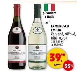 Penny Market LAMBRUSCO EMILIA, 0,75 l nabídka