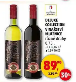 Penny Market DELUXE COLLECTION VINAŘSTVÍ MUTĚNICE, 0,75 l nabídka