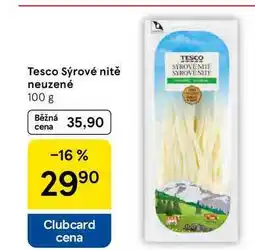 Tesco Tesco Sýrové nitě neuzené, 100 g nabídka