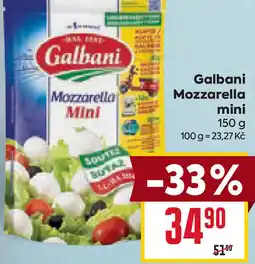 Billa Galbani Mozzarella mini nabídka