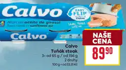 Billa Calvo Tuňák steak nabídka